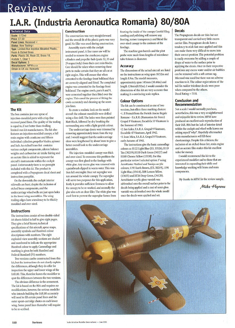 Scale Aviation Modeller International 2001-06